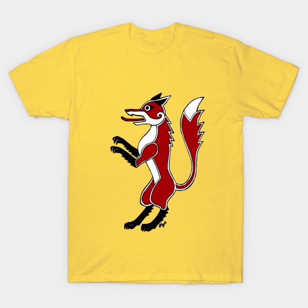 Celtic Fox T-Shirt by SkyeElizabeth